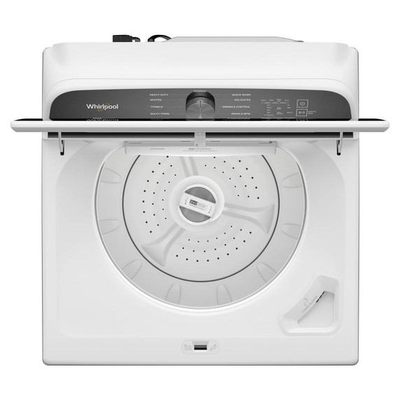 6.0-6.1 Cu. Ft. Whirlpool® Top Load Washer with Removable Agitator WTW6157PW