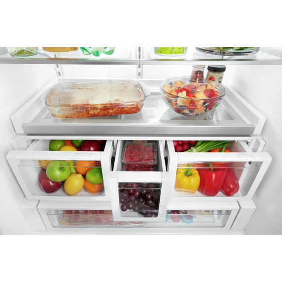 Whirlpool® 36-inch Wide French Door Refrigerator - 27 cu. ft. WRF767SDHZ