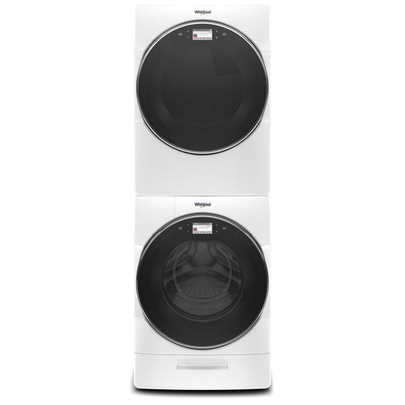 Whirlpool® 5.8 cu. ft. I.E.C. Smart Front Load Washer with Load & Go™ XL Plus Dispenser WFW9620HW