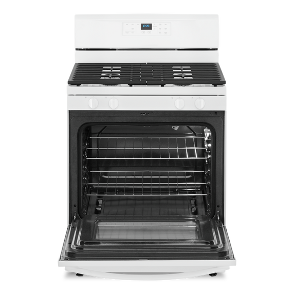 Whirlpool® 5.0 Cu. Ft. Freestanding Gas Range with Storage Drawer WFG515S0MW