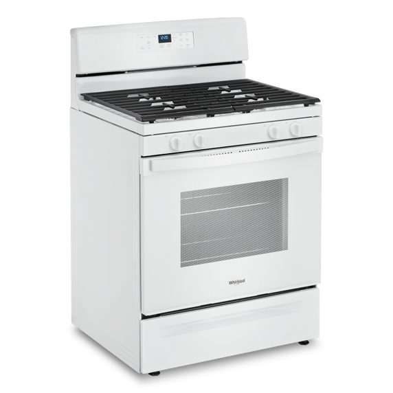 Whirlpool® 5.0 Cu. Ft. Freestanding Gas Range with Storage Drawer WFG515S0MW