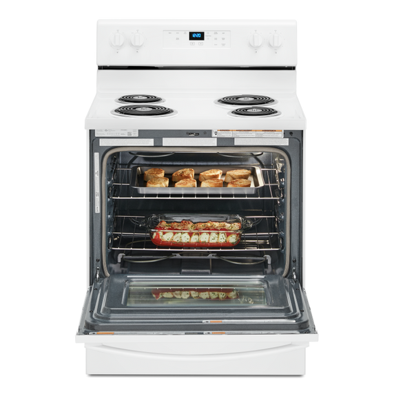 Whirlpool® 4.8 cu. ft. Electric Range with Keep Warm setting YWFC315S0JW