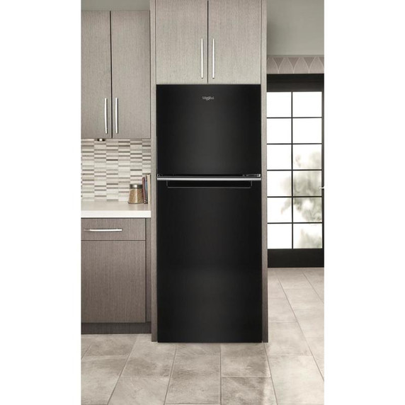 Whirlpool® 24-inch Wide Small Space Top-Freezer Refrigerator - 11.6 cu. ft. WRT112CZJB