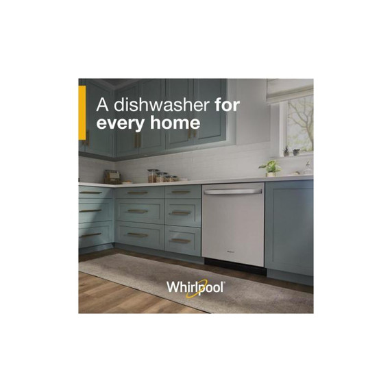 Whirlpool® 51 dBA Quiet Dishwasher with 3rd Rack WDT730HAMZ