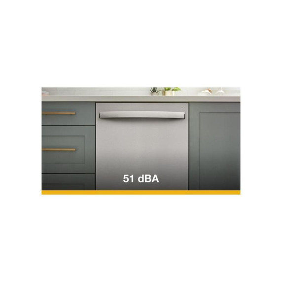 Whirlpool® 51 dBA Quiet Dishwasher with 3rd Rack WDT730HAMZ