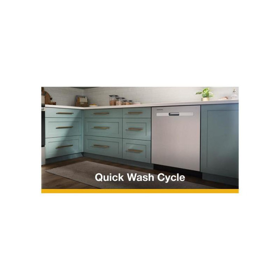 Whirlpool® Quiet Dishwasher with Boost Cycle and Pocket Handle WDP540HAMZ