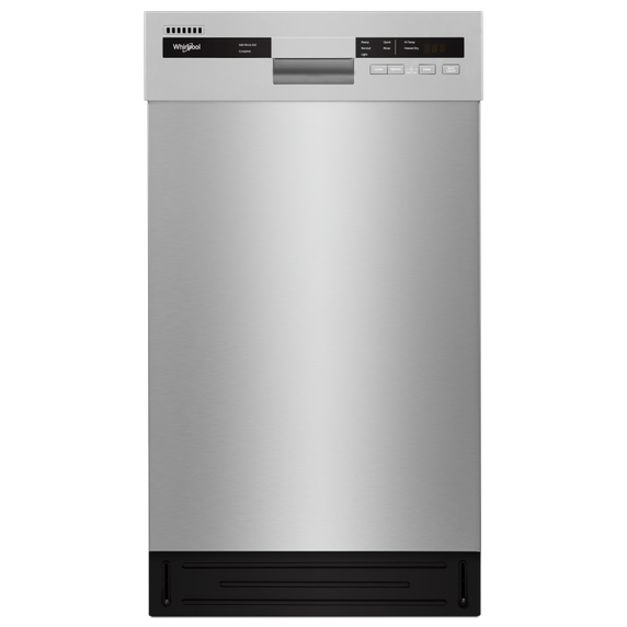 Whirlpool® Small-Space Compact Dishwasher with Stainless Steel Tub WDPS5118PM