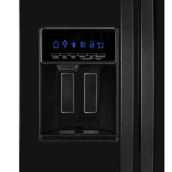 Whirlpool® 36-inch Wide Counter Depth Side-by-Side Refrigerator - 21 cu. ft. WRS571CIHB