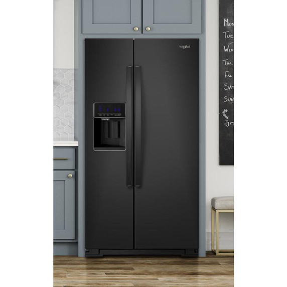 Whirlpool® 36-inch Wide Counter Depth Side-by-Side Refrigerator - 21 cu. ft. WRS571CIHB
