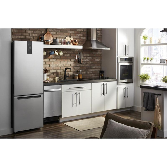 Whirlpool® 24-inch Wide Bottom-Freezer Refrigerator - 12.9 cu. ft. WRB543CMJZ