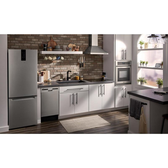 Whirlpool® 24-inch Wide Bottom-Freezer Refrigerator - 12.9 cu. ft. WRB543CMJZ
