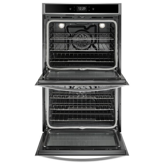 10.0 cu. ft. Smart Double Convection Wall Oven with Air Fry, when Connected WOD77EC0HS