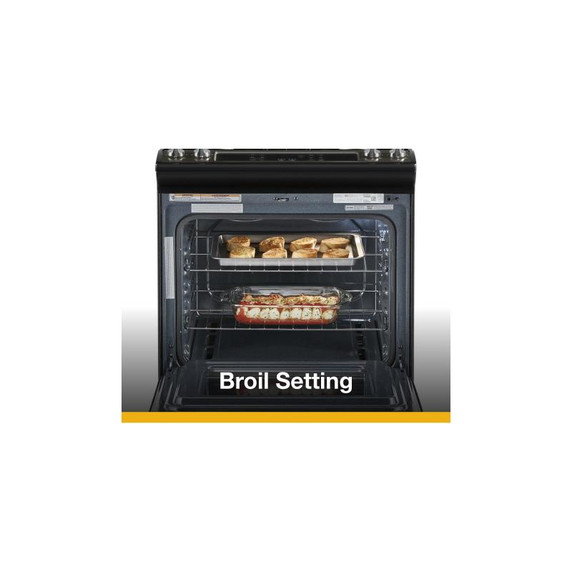 5.0 Cu. Ft. Whirlpool® Gas Range with Frozen Bake™ Technology WEG515S0LV
