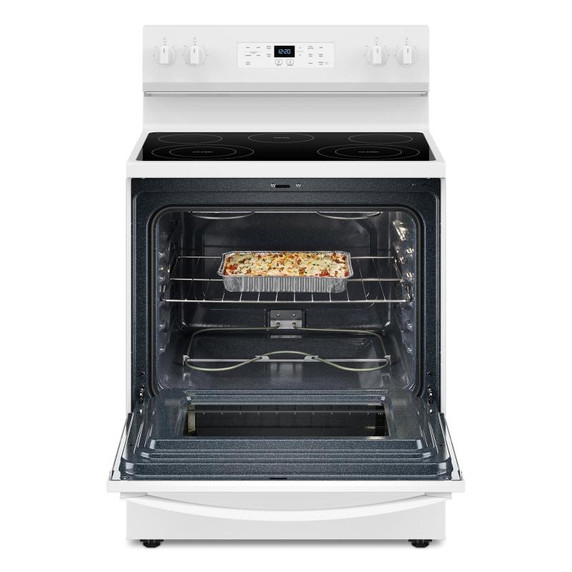 Whirlpool® 30-inch Electric Range with Steam Clean YWFES3330RW Whirlpool® 30-inch Electric Range with Steam Clean YWFES3330RW
