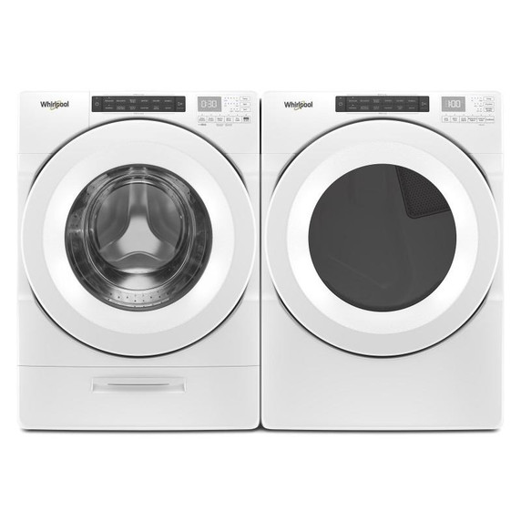 Whirlpool® 7.4 cu. ft. Front Load Gas Dryer with Intuitive Touch Controls WGD5620HW
