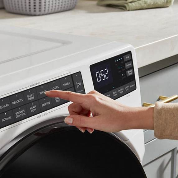 Whirlpool® 15.5" (39.4 cm) Pedestal for Front Load Washer and Dryer with Storage WFP2715HW