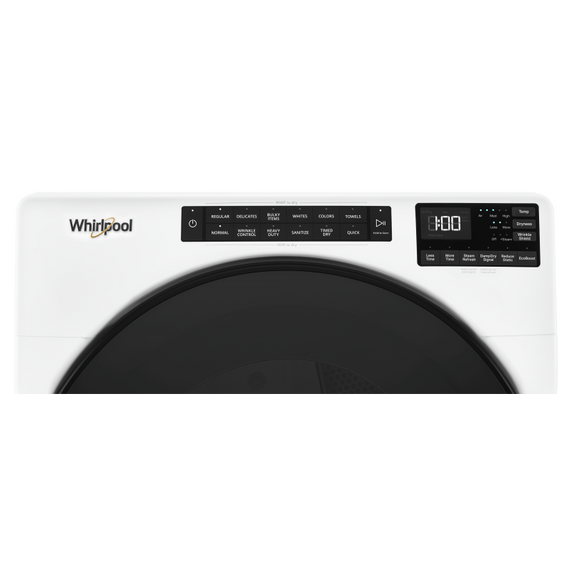 Whirlpool® 7.4 Cu. Ft. Gas Wrinkle Shield Dryer with Steam WGD6605MW