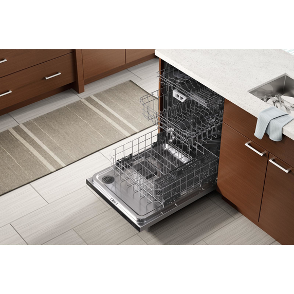 Whirlpool® Fingerprint Resistant Quiet Dishwasher with 3rd Rack & Large Capacity WDTA80SAKZ