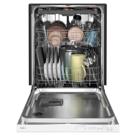 Whirlpool® 24” Stainless Steel Dishwasher with AI Intelligent Wash - 47 dBA WDTA50SAKW