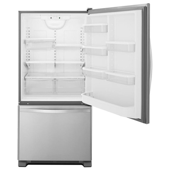Whirlpool® 19 cu. ft. Bottom-Freezer Refrigerator with Freezer Drawer WRB329RFBM