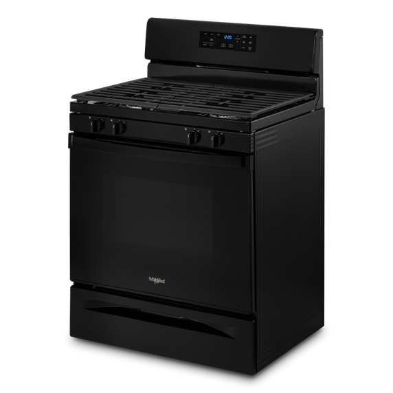 Whirlpool® 5.0 Cu. Ft. Freestanding Gas Range with Storage Drawer WFG515S0MB