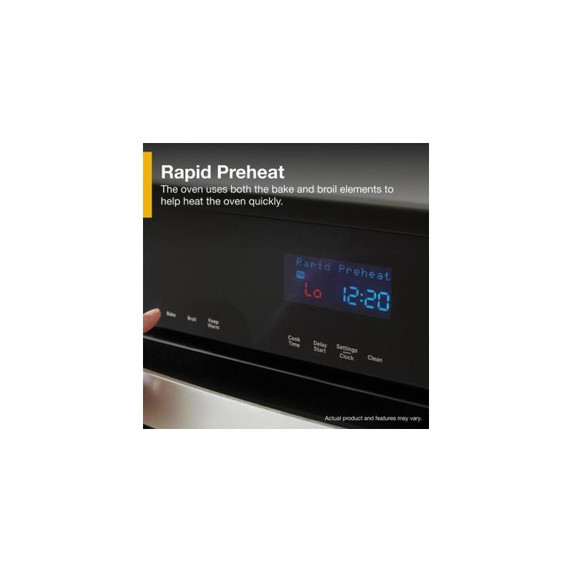 Whirlpool® 5.0 Cu. Ft. Single Self-Cleaning Wall Oven WOES3030LS