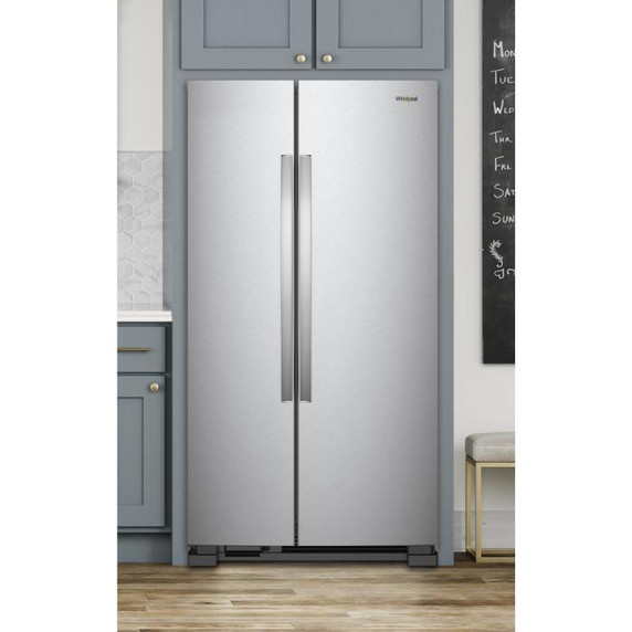 Whirlpool® 36-inch Wide Side-by-Side Refrigerator - 25 cu. ft. WRS315SNHM