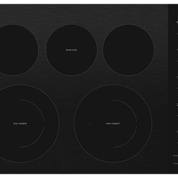 Whirlpool® 30-inch Electric Ceramic Glass Cooktop with Two Dual Radiant Elements WCE77US0HB
