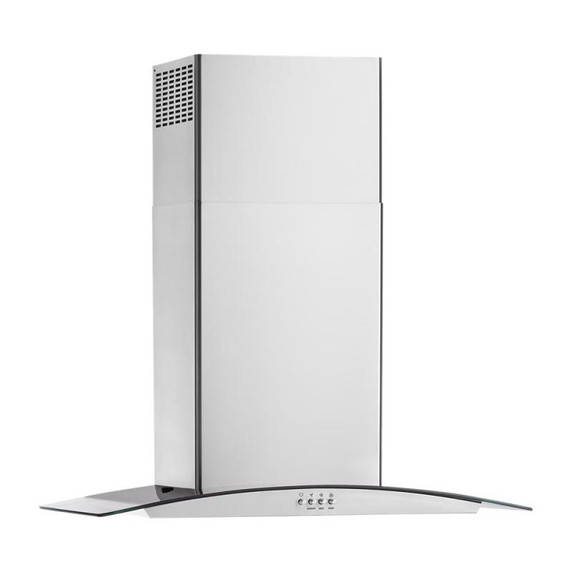 Whirlpool® 30" Curved Glass Wall Mount Range Hood WVW51UC0LS