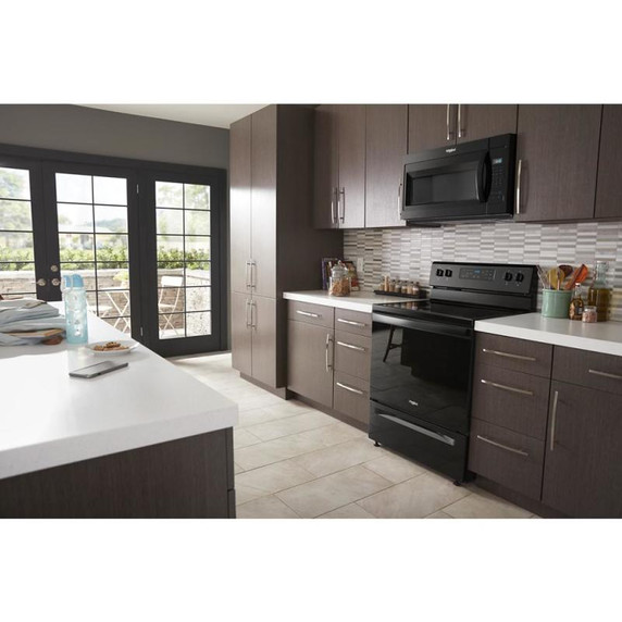 Whirlpool® 1.7 cu. ft. Microwave Hood Combination with Electronic Touch Controls YWMH31017HB