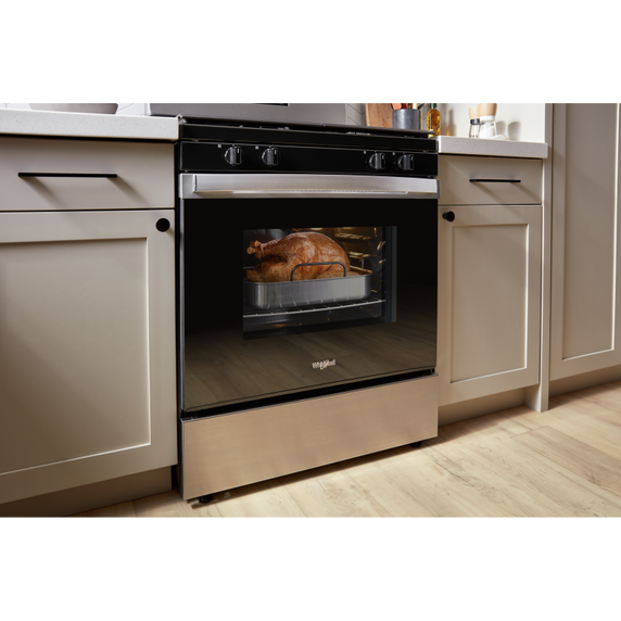 Whirlpool® 5.0 Cu. Ft. Freestanding Gas Range with Storage Drawer WFG515S0MS