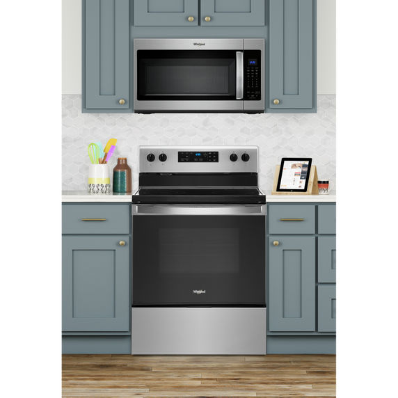 Whirlpool® 5.3 cu. ft. Electric Range with Frozen Bake™ Technology YWFE515S0JS