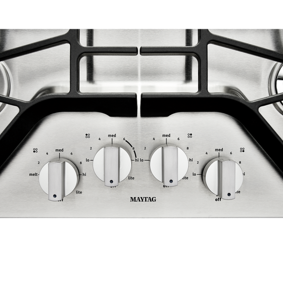 Maytag® 30-inch Wide Gas Cooktop with Power™ Burner MGC7430DS