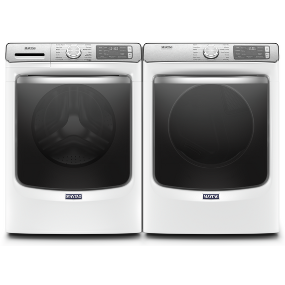 Maytag® Smart Front Load Electric Dryer with Extra Power and Advanced Moisture Sensing with industry-exclusive extra moisture sensor - 7.3 cu. ft. YMED8630HW