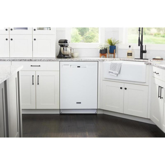 Maytag® Stainless steel tub dishwasher with Dual Power Filtration MDB4949SKW