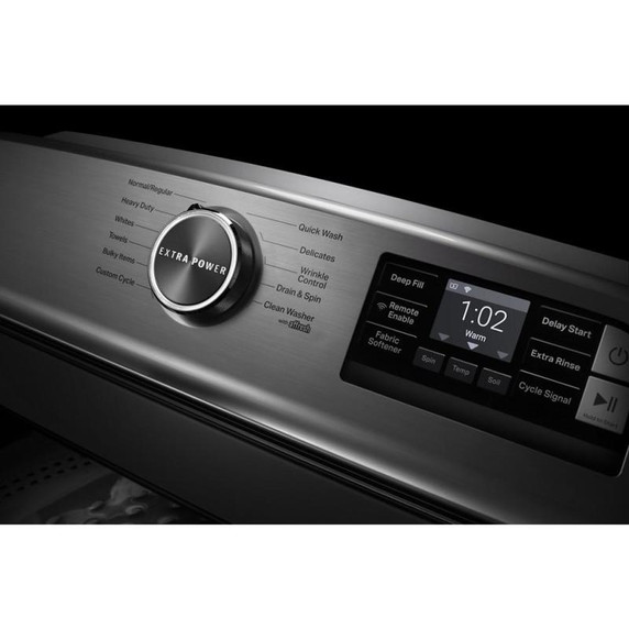 Maytag® Smart Top Load Washer with Extra Power Button - 5.4cuft MVW6230HW Maytag® Smart Top Load Washer with Extra Power Button - 5.4cuft MVW6230HW