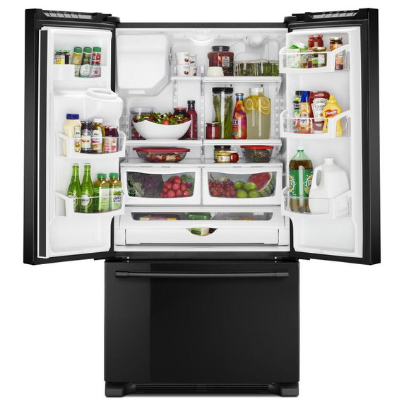 Maytag® 36- Inch Wide French Door Refrigerator with PowerCold® Feature - 25 Cu. Ft. MFI2570FEB
