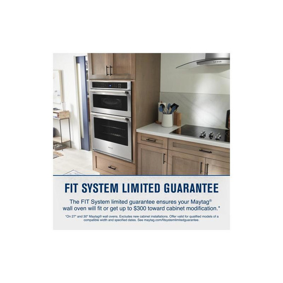 Maytag® 30-inch Wall Oven Microwave Combo with Air Fry and Basket - 6.4 cu. ft. MOEC6030LZ