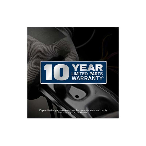 Maytag® 27-inch Single Wall Oven with Air Fry and Basket - 4.3 cu. ft. MOES6027LZ