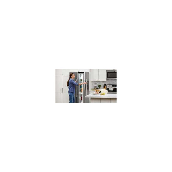 Maytag® 36-Inch Wide Side-by-Side Refrigerator - 25 cu. ft. MSS25N4MKZ