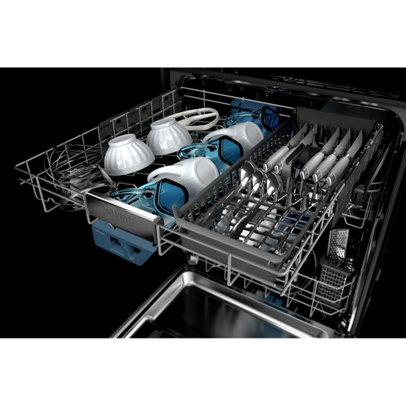 Maytag® Top control dishwasher with Third Level Rack and Dual Power Filtration MDB9979SKZ