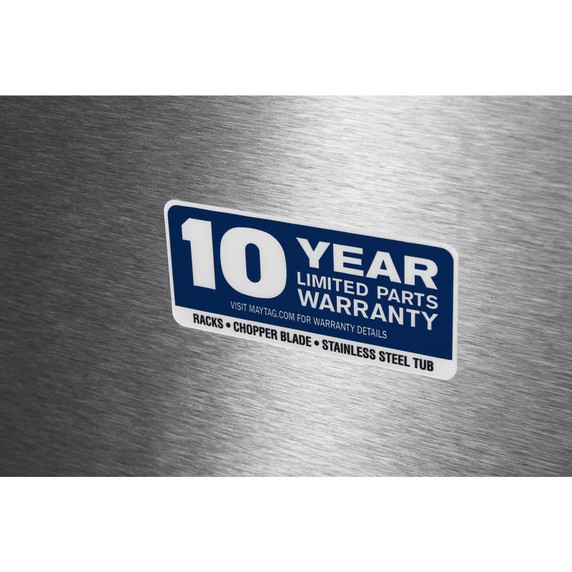 Maytag® Top control dishwasher with Third Level Rack and Dual Power Filtration MDB9979SKZ
