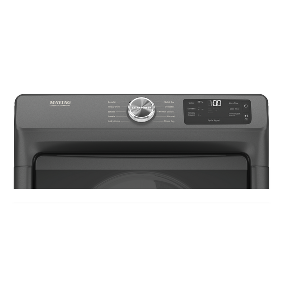 Maytag® Front Load Gas Dryer with Extra Power and Quick Dry Cycle - 7.3 cu. ft. MGD6630MBK