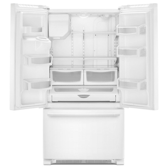 Maytag® 36- Inch Wide French Door Refrigerator with PowerCold® Feature - 25 Cu. Ft. MFI2570FEW