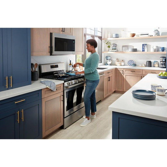 Maytag® Over-The-Range Microwave with Non-Stick Interior Coating - 1.7 Cu. Ft. YMMMS4230PZ