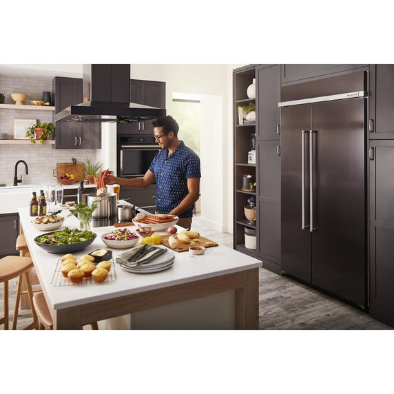 Kitchenaid® 36" Island-Mount, 3-Speed Canopy Hood KVIB606DBS Kitchenaid® 36" Island-Mount, 3-Speed Canopy Hood KVIB606DBS