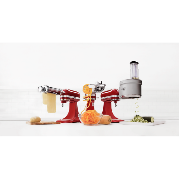 Kitchenaid® 7 Blade Spiralizer Plus with Peel, Core and Slice KSM2APC