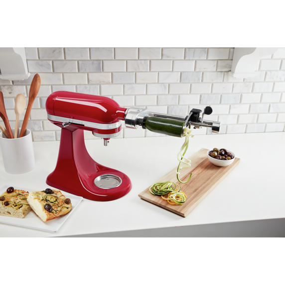 Kitchenaid® 7 Blade Spiralizer Plus with Peel, Core and Slice KSM2APC