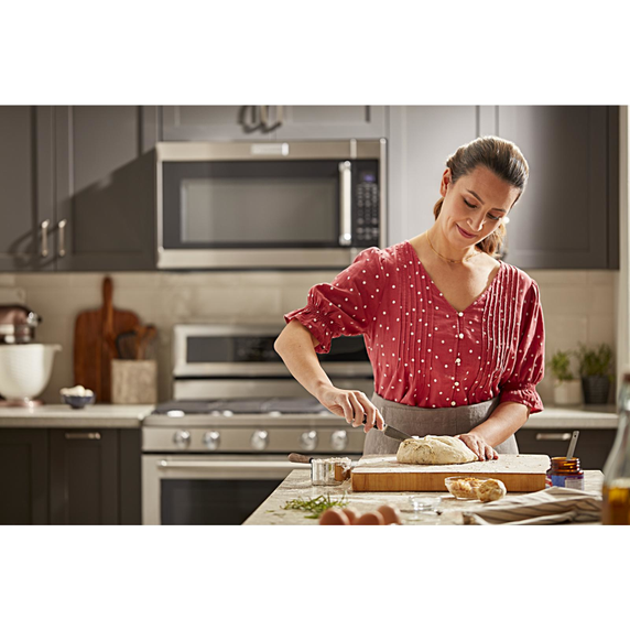 Kitchenaid® 30-Inch 5-Burner Gas Convection Range KFGG500ESS