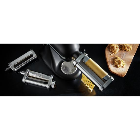 Kitchenaid® 3-Piece Pasta Roller & Cutter Set KSMPRA